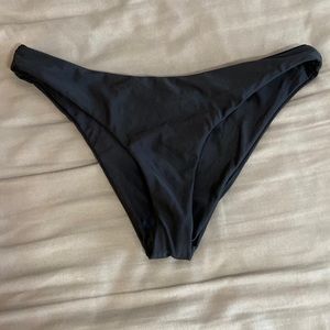 Bathing suit bottom pacsun black